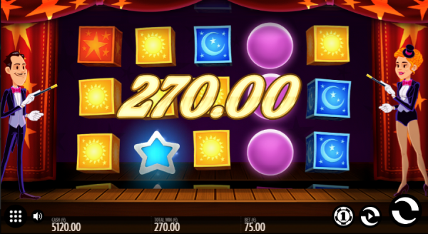 Magicious is a a slot with unique mechanics developed by Thunderkick