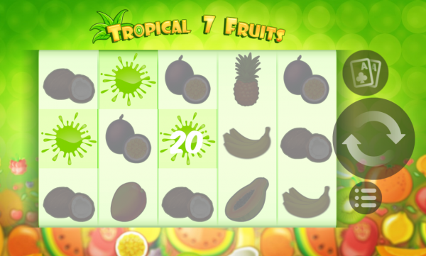 Tropical 7 Fruits slot has plenty of surprises in store for you